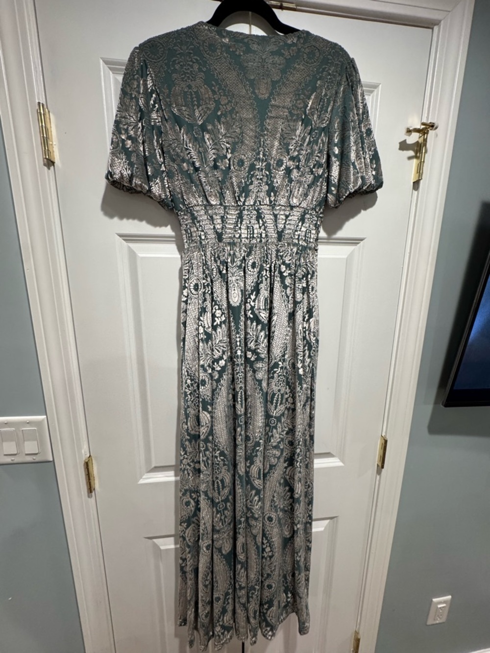 NWT! Baltic Born Leslie Velvet Maxi Dress - Picture 4 of 9